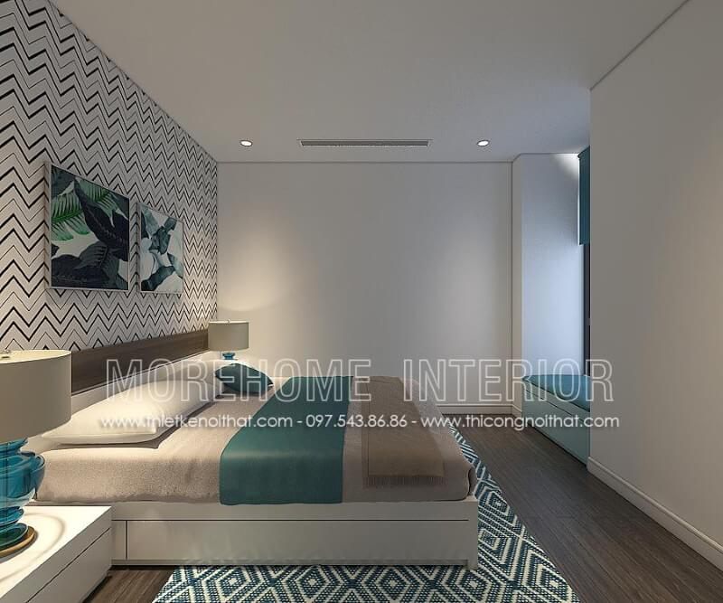 Giường ngủ gỗ An Cường với tone màu trắng chủ đạo mang đến một không căn căn phòng mới mẻ nhất, đặc biệt sẽ giúp bạn cảm thấy được dễ chịu và thoải mái hơn trong quá trình nghỉ ngơi